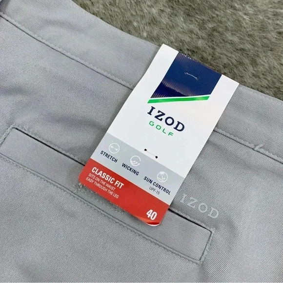 NWT Izod Golf Classic Fit Shorts - Picture 7 of 12